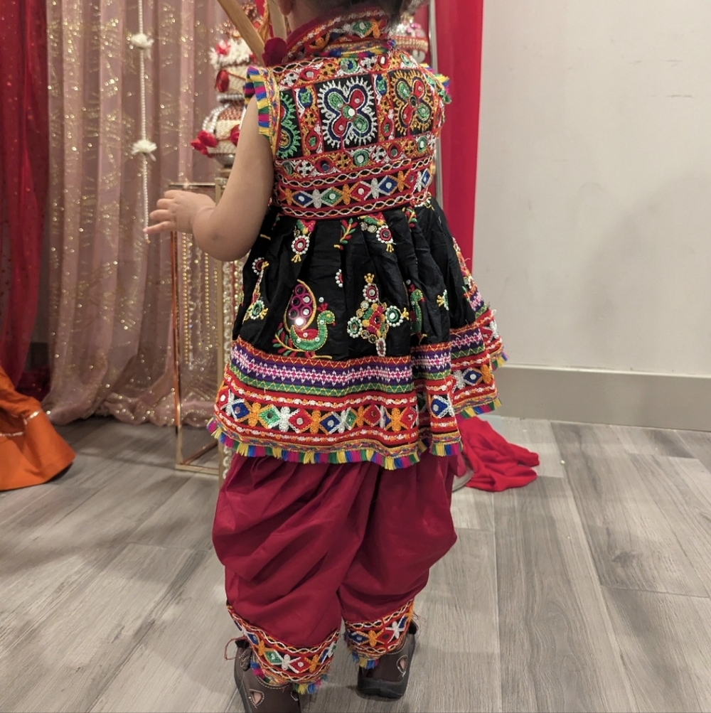 2 Year Old Boy Navratri Garba Dress